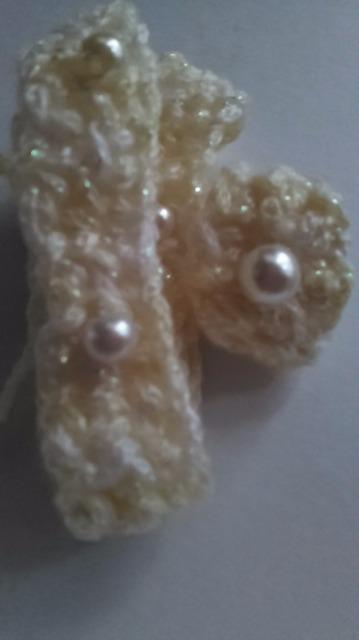 ニットパール指輪&ブレスレット < 女性アクセサリー/時計 ニットパール指輪&ブレスレット < 女性アクセサリー/時計の