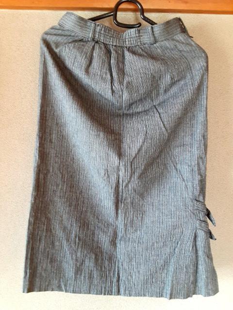 スカート 膝下丈 フレアスカート タイトスカート 日本製 アンジェリカ裏地付き M クリーニング済み グレー ブラック レディース < 女性ファッション  スカート 膝下丈 フレアスカート タイトスカート 日本製 アンジェリカ裏地付き M クリーニング済み グレー ブラック レディース < 女性ファッションの