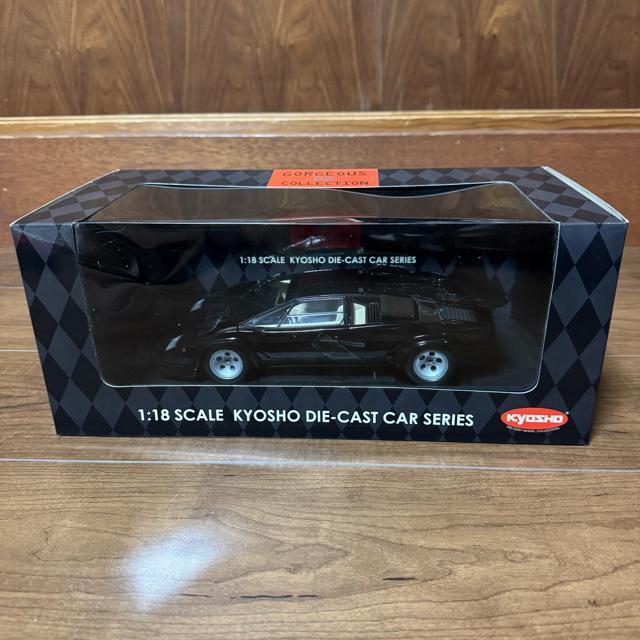 絶版未展示品 京商 1/18 ランボルギーニ カウンタックLP400 ブラック < ホビー  絶版未展示品 京商 1/18 ランボルギーニ カウンタックLP400 ブラック < ホビーの