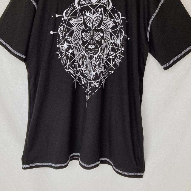 半袖 ゆったり オーバーサイズ Tシャツ プルオーバー トップス 黒 M 地雷 サブカル N2m < 女性ファッション 半袖 ゆったり オーバーサイズ Tシャツ プルオーバー トップス 黒 M 地雷 サブカル N2m < 女性ファッションの