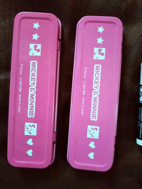 ミッキー 缶ペンケース2点 < アニメ/コミック/キャラクター  ミッキー 缶ペンケース2点 < アニメ/コミック/キャラクターの