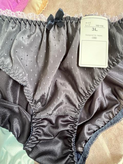 3Lサイズ!5枚組光沢ツルツル素材!シフォン使いあり!レース仕様あり!など!高貴品格!色とりどり!エレガント!ショーツ!No.春 < 女性ファッション  3Lサイズ!5枚組光沢ツルツル素材!シフォン使いあり!レース仕様あり!など!高貴品格!色とりどり!エレガント!ショーツ!No.春 < 女性ファッションの