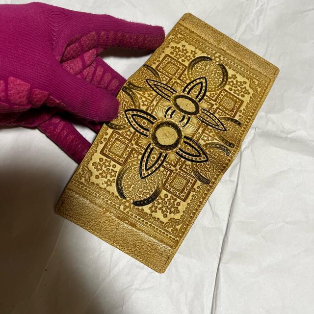 【アンティーク】【ハンドメイド】 レザー / 二つ折り財布(小銭入れあり) < 女性ファッション 【アンティーク】【ハンドメイド】 レザー / 二つ折り財布(小銭入れあり) < 女性ファッションの