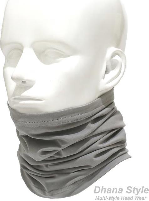 フェイスカバー UVカット 多機能 ネックウォーマー ストレッチ素材 グレー < 男性ファッション フェイスカバー UVカット 多機能 ネックウォーマー ストレッチ素材 グレー < 男性ファッションの