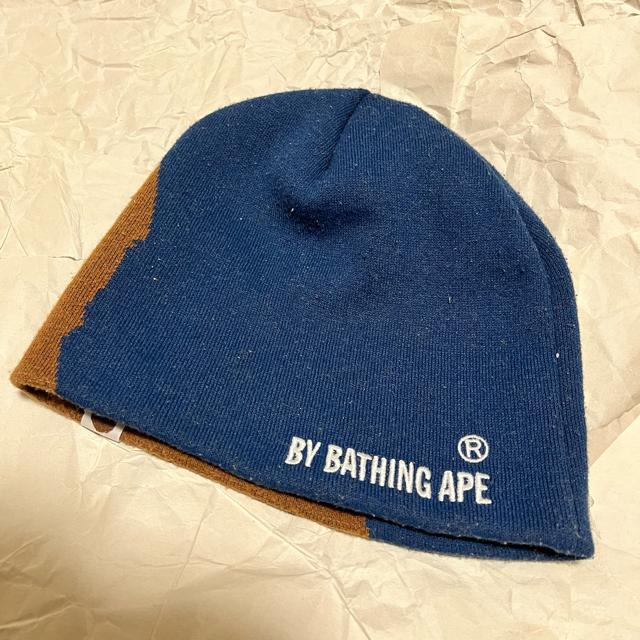 yA BATHING APEz APE HEAD KNIT CAP / F r[j[ jbgX GCv  uh 