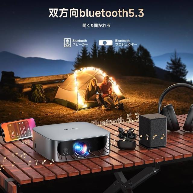 【1.1:1短焦点・Netflix公式ライセンス】iSinbox プロジェクター 家庭用 小型 1200Ansi 4K対応 グレー < 家電/AV 【1.1:1短焦点・Netflix公式ライセンス】iSinbox プロジェクター 家庭用 小型 1200Ansi 4K対応 グレー < 家電/AVの