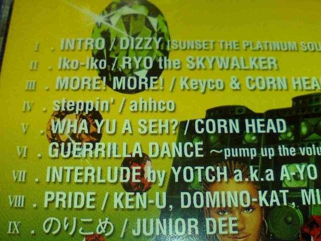 sQGtRICKIE-G Spinna B-ill CORN HEAD Keyco SOLDIER  CD/DVD/rfI 
