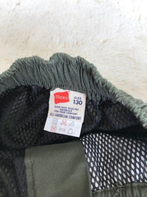 美品 子供用 Hanes  ハーフパンツ  130センチ < ブランド  美品 子供用 Hanes  ハーフパンツ  130センチ < ブランドの