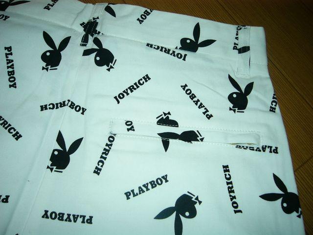 新品ジョイリッチJOYRICH×PLAYBOYドット柄ショーツS白黒 < ブランド  新品ジョイリッチJOYRICH×PLAYBOYドット柄ショーツS白黒 < ブランドの