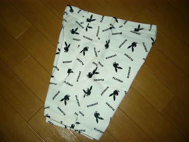 新品ジョイリッチJOYRICH×PLAYBOYドット柄ショーツS白黒 < ブランド  新品ジョイリッチJOYRICH×PLAYBOYドット柄ショーツS白黒 < ブランドの