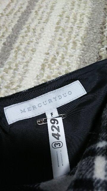 マーキュリーデュオ ワンピース チェックワンピース 新品同様 < ブランド マーキュリーデュオ ワンピース チェックワンピース 新品同様 < ブランドの