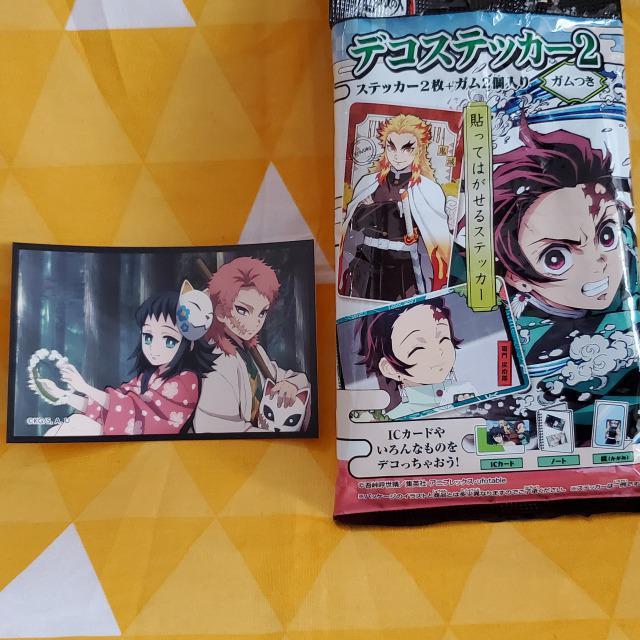 新品*鬼滅の刃*デコステッカー2*錆兎&真菰*ビジュアル < アニメ/コミック/キャラクター  新品*鬼滅の刃*デコステッカー2*錆兎&真菰*ビジュアル  < アニメ/コミック/キャラクターの