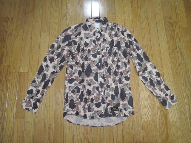 WTAPS ダブルタップス DUCK HUNTER CAMO SHIRT 迷彩シャツ S カモ柄 < ブランド  WTAPS ダブルタップス DUCK HUNTER CAMO SHIRT 迷彩シャツ S カモ柄  < ブランドの