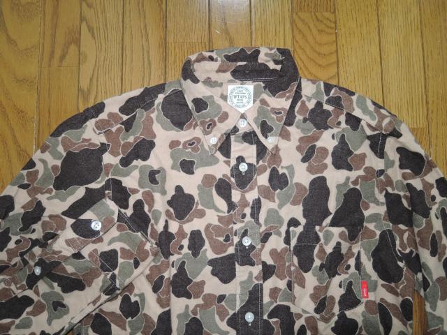 WTAPS ダブルタップス DUCK HUNTER CAMO SHIRT 迷彩シャツ S カモ柄 < ブランド  WTAPS ダブルタップス DUCK HUNTER CAMO SHIRT 迷彩シャツ S カモ柄 < ブランドの