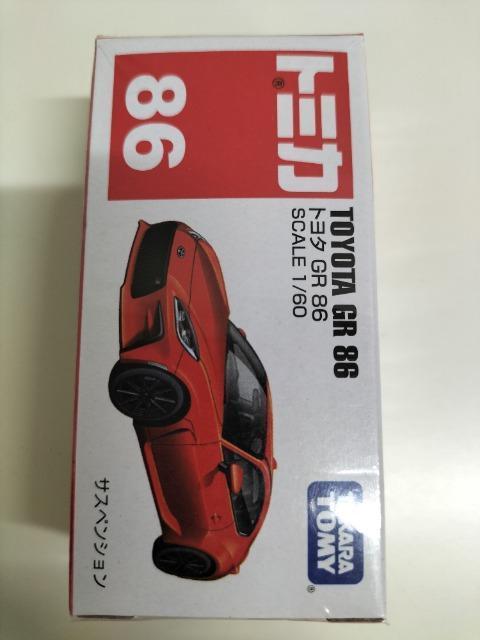 トミカ86 販売終了 トヨタ GR86 初回箱 未開封 < ホビー  トミカ86 販売終了 トヨタ GR86 初回箱 未開封  < ホビーの