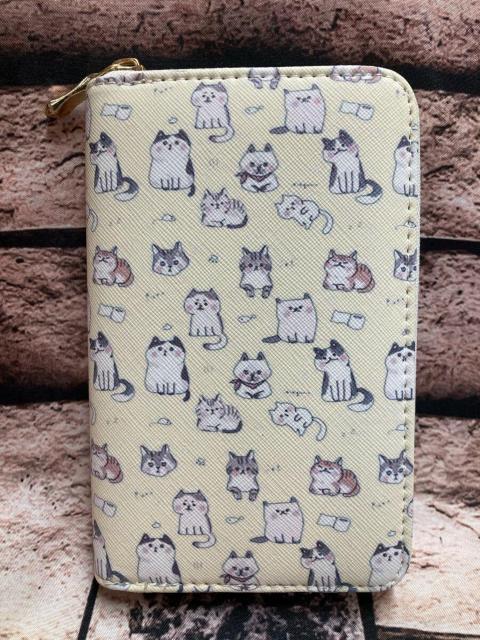 送料無料!可愛い!ネコプリントラウンドファスナータイプ財布(画像から)1個 < 女性ファッション 送料無料!可愛い!ネコプリントラウンドファスナータイプ財布(画像から)1個 < 女性ファッションの