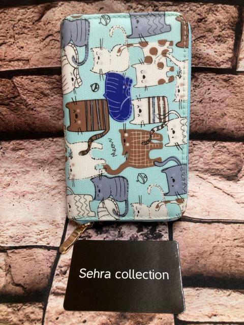 送料無料!可愛い!ネコプリントラウンドファスナータイプ財布(画像から)1個 < 女性ファッション 送料無料!可愛い!ネコプリントラウンドファスナータイプ財布(画像から)1個 < 女性ファッションの