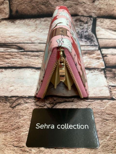 送料無料!可愛い!ネコプリントラウンドファスナータイプ財布(画像から)1個 < 女性ファッション 送料無料!可愛い!ネコプリントラウンドファスナータイプ財布(画像から)1個 < 女性ファッションの