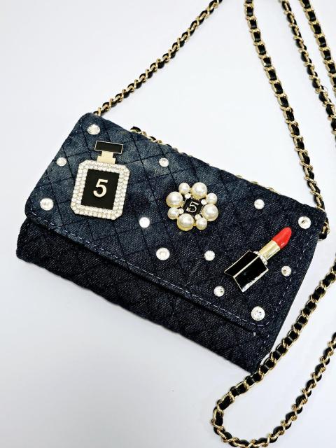 【新品 】コスメ財布ポシェット goldチェーンショルダーバッグ < 女性ファッション  【新品 】コスメ財布ポシェット goldチェーンショルダーバッグ < 女性ファッションの