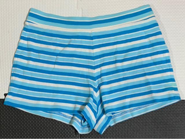 ブルー ボーダー ショートパンツ < 女性ファッション  ブルー ボーダー ショートパンツ  < 女性ファッションの