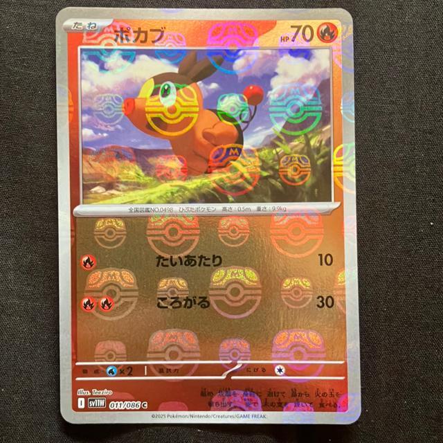 ポケモンカード ポカブ マスボ モンボ セット < トレーディングカード  ポケモンカード ポカブ マスボ モンボ セット  < トレーディングカードの