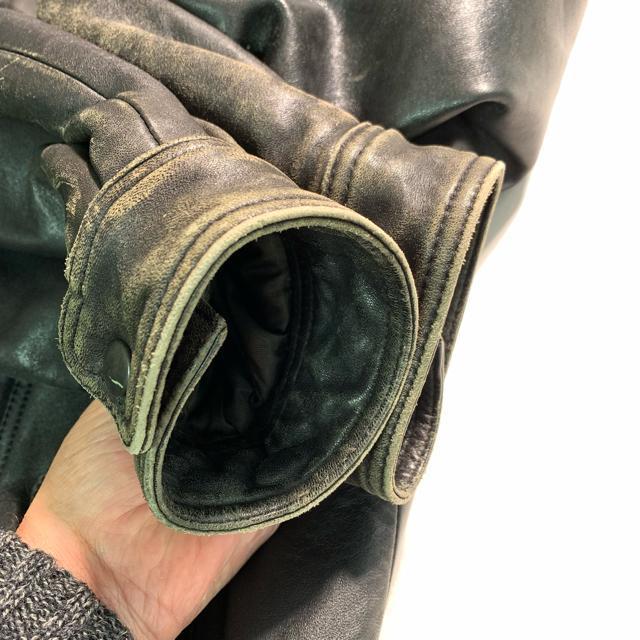 XLサイズ 本革 ダブル ライダースジャケット ブラック 黒 レザージャケット 90's 革ジャン ダブルライダースジャケット < 男性ファッション  XLサイズ 本革 ダブル ライダースジャケット ブラック 黒 レザージャケット 90's 革ジャン ダブルライダースジャケット < 男性ファッションの