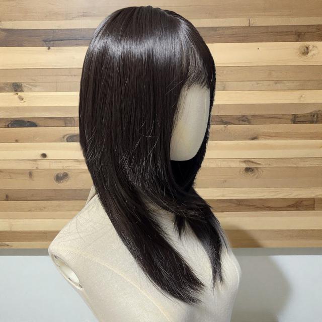 新品未使用リアルミディアムストレートウィッグナチュラルブラック < 女性ファッション 新品未使用リアルミディアムストレートウィッグナチュラルブラック < 女性ファッションの