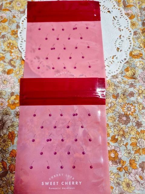 お裾分け☆さくらんぼ柄ジップバック2枚☆ < インテリア/ライフ お裾分け☆さくらんぼ柄ジップバック2枚☆ < インテリア/ライフの