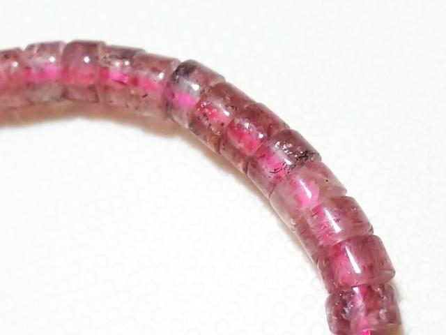 天然石★ピンクエピドート 4mmロンデル 半連 < 女性アクセサリー/時計 天然石★ピンクエピドート 4mmロンデル 半連 < 女性アクセサリー/時計の