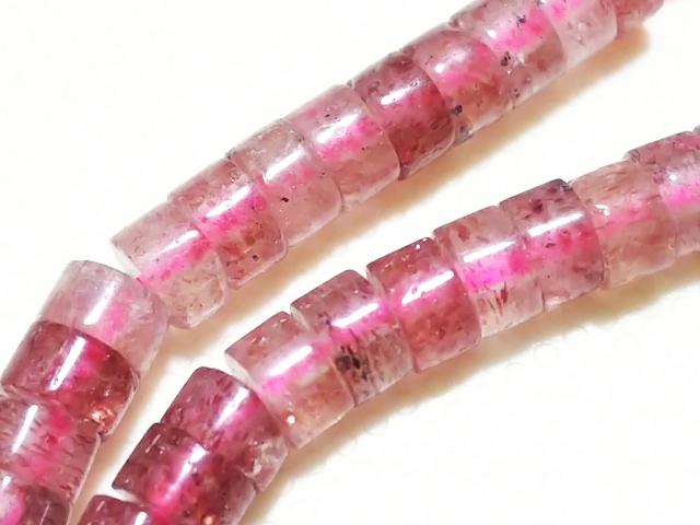 天然石★ピンクエピドート 4mmロンデル 半連 < 女性アクセサリー/時計 天然石★ピンクエピドート 4mmロンデル 半連 < 女性アクセサリー/時計の