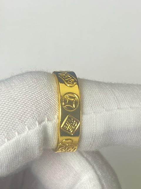 赤金 彫金リング 地金 3.5g 古金風 吉祥 金運 縁起物 調節可能 アンティーク 彫金指輪 < 男性アクセサリー/時計 赤金 彫金リング 地金 3.5g 古金風 吉祥 金運 縁起物 調節可能 アンティーク 彫金指輪 < 男性アクセサリー/時計の