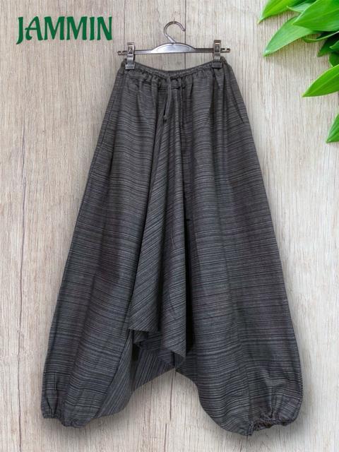 織り柄サルエルパンツ 黒 アジアン エスニック ヒッピー 男女兼用 < 男性ファッション 織り柄サルエルパンツ 黒 アジアン エスニック ヒッピー 男女兼用 < 男性ファッションの