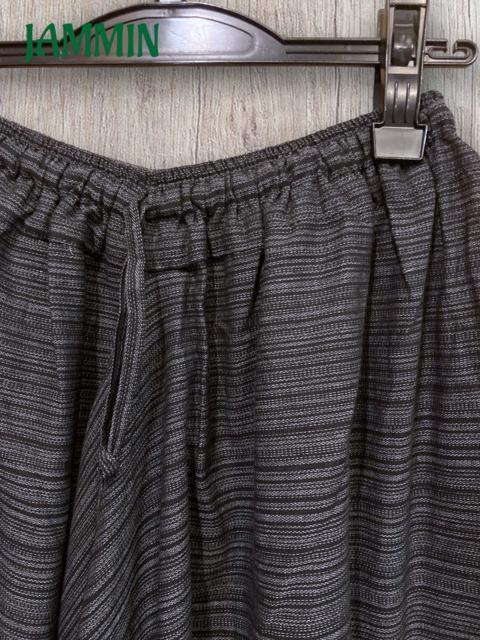 織り柄サルエルパンツ 黒 アジアン エスニック ヒッピー 男女兼用 < 男性ファッション 織り柄サルエルパンツ 黒 アジアン エスニック ヒッピー 男女兼用 < 男性ファッションの