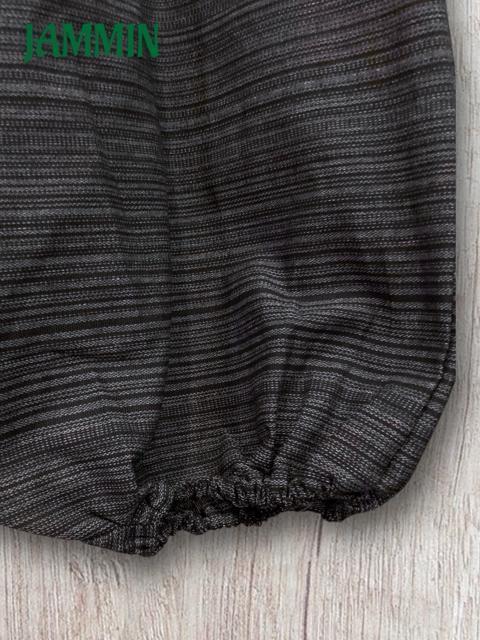 織り柄サルエルパンツ 黒 アジアン エスニック ヒッピー 男女兼用 < 男性ファッション 織り柄サルエルパンツ 黒 アジアン エスニック ヒッピー 男女兼用 < 男性ファッションの