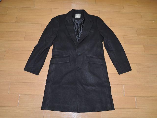 新品ナノユニバースnano・universeチェスターコートS黒メルトン < ブランド  新品ナノユニバースnano・universeチェスターコートS黒メルトン  < ブランドの