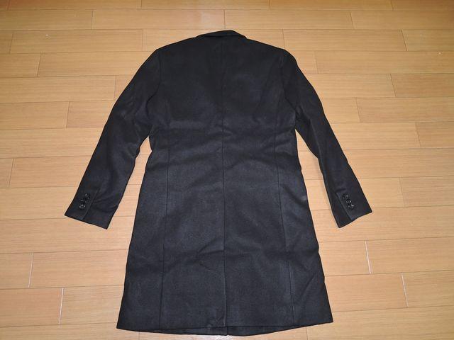 新品ナノユニバースnano・universeチェスターコートS黒メルトン < ブランド  新品ナノユニバースnano・universeチェスターコートS黒メルトン < ブランドの