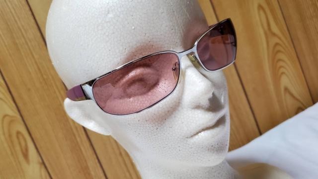 正規レア 浜田省吾着 同型 プラダ メタルサングラス ピンク系×シルバー 軽量 アイウェア 廃盤 入手困難! 男女兼用 < ブランド  正規レア 浜田省吾着 同型 プラダ メタルサングラス ピンク系×シルバー 軽量 アイウェア 廃盤 入手困難! 男女兼用 < ブランドの