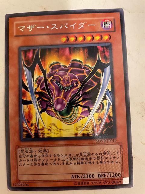 遊戯王【闇・マザースパイダー】 < トレーディングカード  遊戯王【闇・マザースパイダー】  < トレーディングカードの