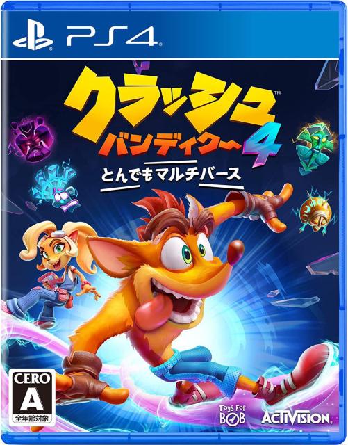 新品 PS4 クラッシュ・バンディクー4 とんでもマルチバース < ゲーム本体/ソフト  新品 PS4 クラッシュ・バンディクー4 とんでもマルチバース  < ゲーム本体/ソフトの