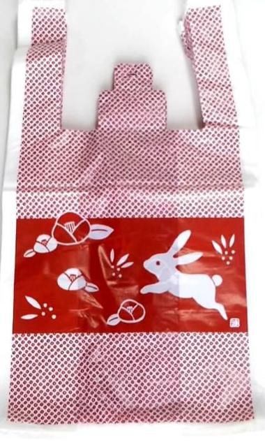 キュートレジバッグ★花うさぎ30枚☆大きめレジ袋 < インテリア/ライフ  キュートレジバッグ★花うさぎ30枚☆大きめレジ袋  < インテリア/ライフの