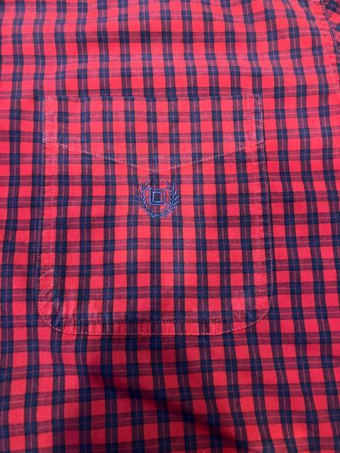 CHAPS  ラルフローレン  チェック長袖シャツ大きいsize2XLT  AL  赤系 < ブランド  CHAPS  ラルフローレン  チェック長袖シャツ大きいsize2XLT  AL  赤系 < ブランドの