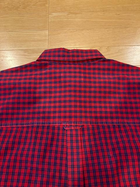 CHAPS  ラルフローレン  チェック長袖シャツ大きいsize2XLT  AL  赤系 < ブランド  CHAPS  ラルフローレン  チェック長袖シャツ大きいsize2XLT  AL  赤系 < ブランドの
