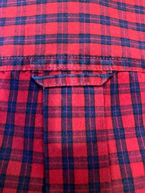 CHAPS  ラルフローレン  チェック長袖シャツ大きいsize2XLT  AL  赤系 < ブランド  CHAPS  ラルフローレン  チェック長袖シャツ大きいsize2XLT  AL  赤系 < ブランドの