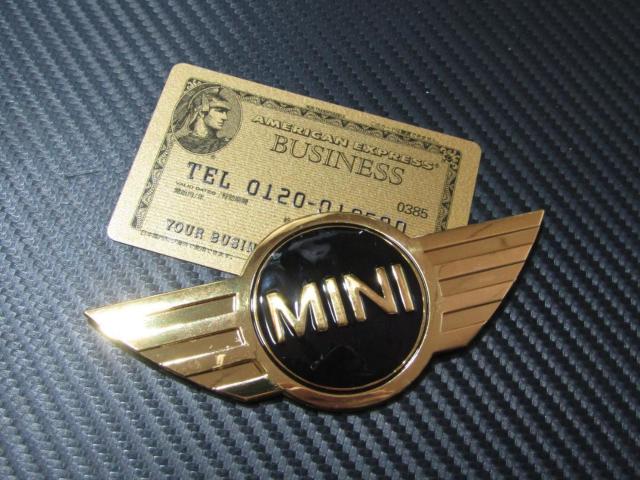 BMW MINI cooper One S R50 R56 F55 GOLD&BLACK メタル製 エンブレム 限定品! < 自動車/バイク BMW MINI cooper One S R50 R56 F55 GOLD&BLACK メタル製 エンブレム 限定品! < 自動車/バイク