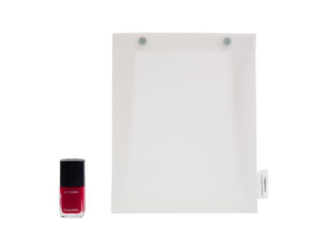 シャネル ノベルティ 底マチポーチ HYDRA BEAUTY イドゥラ ビューティ 半透明 ホワイト CHANEL【正規品】 < ブランド  シャネル ノベルティ 底マチポーチ HYDRA BEAUTY イドゥラ ビューティ 半透明 ホワイト CHANEL【正規品】 < ブランドの