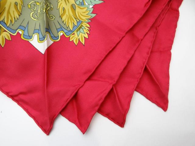 HERMES エルメス カレ90 L'ENTENTE CORDIALE 仏英同盟 スカーフ レッド系<USED訳有タグ無>送料無料 < ブランド HERMES エルメス カレ90 L'ENTENTE CORDIALE 仏英同盟 スカーフ レッド系<USED訳有タグ無>送料無料 < ブランドの