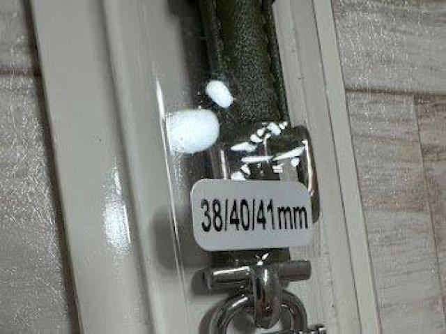 Apple Watch バンド 合皮 38/40/41mm グリーン+シルバー < 女性アクセサリー/時計 Apple Watch バンド 合皮 38/40/41mm グリーン+シルバー < 女性アクセサリー/時計の