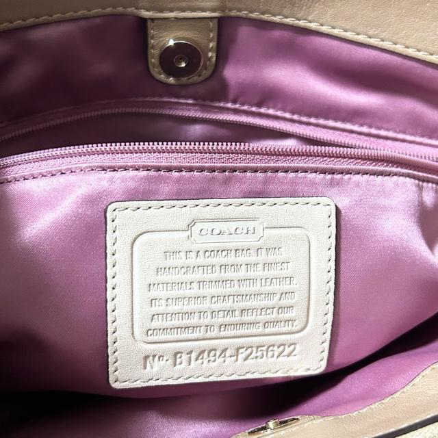 COACH R[` IvA[g g[gobO V_[obO F25622 Te U[ x[W uE  uh 