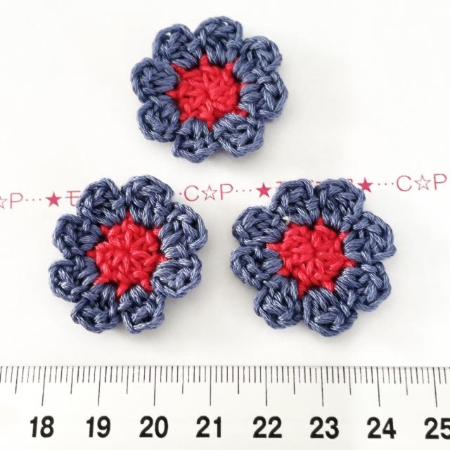 5*ハンドメイド♪花びらよれないお花モチーフ 10 < ペット/手芸/園芸 5*ハンドメイド♪花びらよれないお花モチーフ 10 < ペット/手芸/園芸の