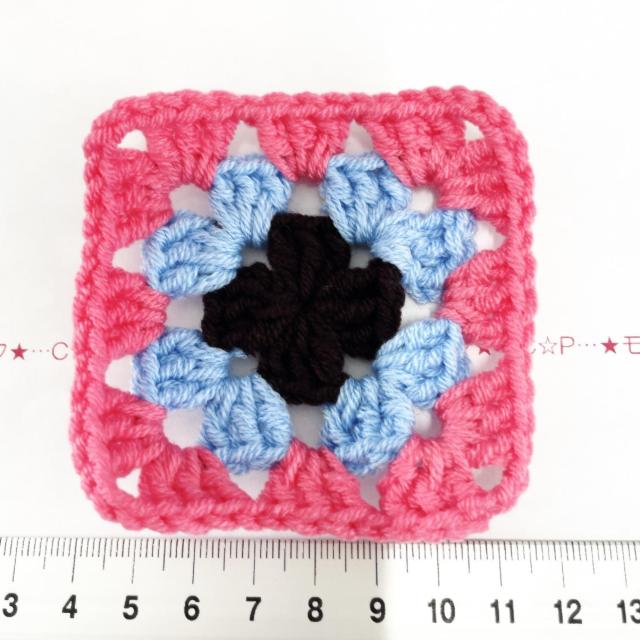 27*ハンドメイド*グラニースクエアモチーフ 11 < ペット/手芸/園芸 27*ハンドメイド*グラニースクエアモチーフ 11 < ペット/手芸/園芸の
